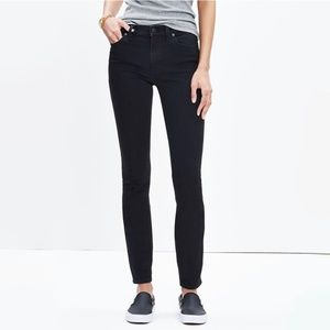 Black Madewell High-Rise Skinny Jeans